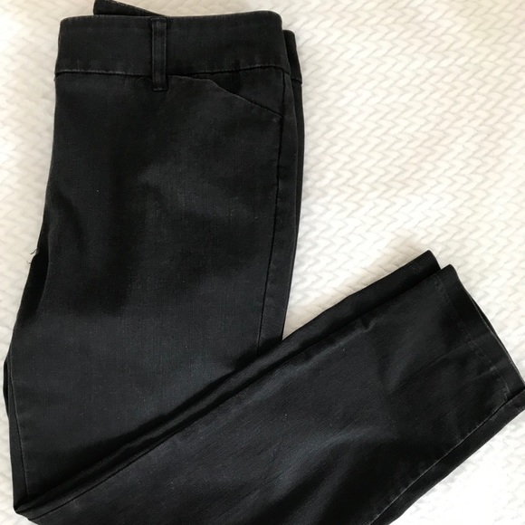 New York and Company Black Stretch Pants - Picture 1 of 6